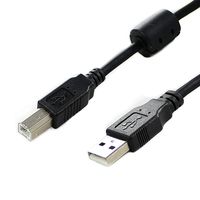 WINGSONIC TOOLFREE G550230 USB 2.0 Cable - A-Male to B-Male (+Core) - 4 Feet (1.2 Meters)(BUY1GET1FREE)
