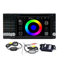 EinCar Android 6.0 Double Din 6.2inch Capacitive Touch Screen Car Stereo DVD Player Radio Quad-core 16G ROM in Dash GPS Navi Navigation + Free Backup Reversing Parking Camera