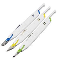 PenBlade 3 Pack - No. 10, 11 & 15 Retractable Stainless Steel Utility & Hobby Knife - Food-Safe Arts & Crafts Cutting Tool - 3 Blade Sizes Included - #10 - #11 - #15