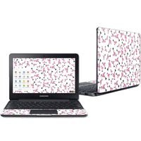 Mightyskins Skin Compatible with Samsung Chromebook 3 11.6" - Cool Flamingo | Protective, Durable, and Unique Vinyl Decal Wrap Cover | Easy to Apply, Remove, and Change Styles | Made in The USA