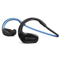 Phaiser FlexCore Gen-5 Bluetooth Headphones, Wireless Earbuds Stereo Earphones for Running with Mic and Lifetime Sweatproof Guarantee, Oceanblue