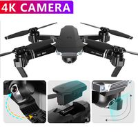 Teeggi Drone SG901 4K HD Drone with Camera WiFi FPV Gesture Selfie Foldable RC Quadcopter for Beginners with One Key Operation, Optical Flow Dual Positation System for Long time Flight 18 mins