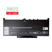 BOWEIRUI Replacement Laptop Battery for Dell J60J5 (7.6V 55Wh 7080mAh) Latitude E7270 E7470 Series R1V85 242WD 0MC34Y 451-BBSX 451-BBSX 451-BBSY 451-BBSU MC34Y
