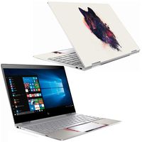 MightySkins Skin Compatible with HP Spectre x360 13" (2018) - Universal Wolf | Protective, Durable, and Unique Vinyl Decal wrap Cover | Easy to Apply, Remove, and Change Styles | Made in The USA