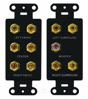 Legrand - On-Q F9004BK 5.1 Home Theater Connection Kit, Black