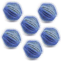 Develoo 18PCS Pet Hair Remover Ball-Reusable Nylon Dryer Balls Washer and Dryer Ball Remove Dogs Cats Hair on Clothes for Laundry to Save Clothes Washing and Drying Time