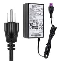 HP Genuine Power Supply Adapter for HP DeskJet 6520 6540Xi 6543 6840;HP 0957-2230 0957-2269; HP 6000 7500a k309ag k309a;HP Deskjet D1668 F4200 Printers with a Power Cord