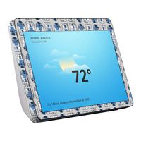 MightySkins Skin Compatible with Amazon Echo Show (2nd Gen) - Galaxy Bots | Protective, Durable, and Unique Vinyl Decal wrap Cover | Easy to Apply, Remove, and Change Styles | Made in The USA