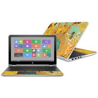 Mightyskins Skin Compatible with Hp Pavilion X360 15.6" (2016) - Bee Queen | Protective, Durable, and Unique Vinyl Decal Wrap Cover | Easy to Apply, Remove, and Change Styles | Made in The USA