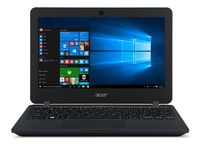 Acer TravelMate TMB117-M-C578 Laptop (Windows 10 Pro, Intel Celeron N3050, 11.6" LCD Screen, Storage: 32 GB, RAM: 2 GB) Black