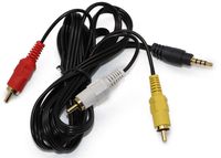 Leto AV A/V TV-OUT Cable Cord Lead For Philips Portable DVD Player PD700 37 PET738 37