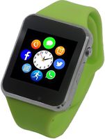 Funntech Smart Watch for Kids with Pedometer Bluetooth Unlocked 2G GSM Phone Call 1.54 Inch Touchscreen Camera, Green
