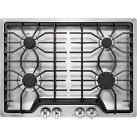Frigidaire FFGC3026SS 30" Gas Sealed Burner Style Cooktop with 4 Burners, ADA Compliant in Stainless Steel