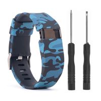 VAN-LUCKY Silicon Replacement Bands Strap Bracelet Wristband for Fitbit Charge HR Band Accessories Large (NOT fit Fitbit Charge, Fitbit Charge 2)