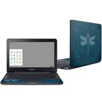 Mightyskins Skin Compatible with Samsung Chromebook 3 11.6" - Vibrant Dragonfly | Protective, Durable, and Unique Vinyl Decal Wrap Cover | Easy to Apply, Remove, and Change Styles | Made in The USA