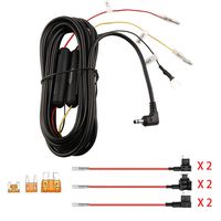 13ft Hardwire Kit Cable for THINKWARE Dash Cams Parking Mode,Impact and Motion Detection,Alternative Power Supply from Fuse Box,Gift 6 Fuse Tap Cable