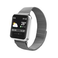 Samsung S9 Smartwatch Women,US taStone Sport Smart Wrist Heart Rate monitor Fitness Activity Tracker Accurate Bluetooth Band for iPhone X/XS,Galaxy S8/S9/S10,All Android Smart Phones,Silver