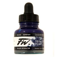 Daler-Rowney FW Acrylic Artists Ink, 1 oz, Prussian Blue (160029134)