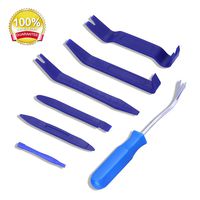 GLISTON 7pcs Trim Removal Tool, Trim Panel Tools - Door Panel Removal/Trim Tool for Car Dash Radio Audio Installer with Instruction Manual