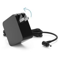Replacement Laptop Charger 45W Protable AC Adapter for Lenovo IdeaPad 100S 100 110 110S 120S 310 320 330S 510 ADP-45DW B ADL45WCC Flex 4 Flex 5 Yoga 710 Chromebook N22 N23 N42 Mixx 510 (Foldable Plug)
