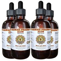 Aloe Liquid Extract, Aloe (Aloe Ferox) Dried Leaf Powder Tincture Supplement 4x4 oz