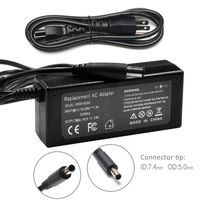 Vanzer 65W AC Adapter Laptop Charger for HP EliteBook Revolve 840 810 820 850 725 745 755 G1 G2, Folio 9470m 9480m,2170p 2530p 2540p 2560p 2570p,Pavilion G4 G6 G7 DV4 DV5 DV6 DV7 Power Supply Cord