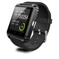 DREAMUS®HOT!!! U8 Bluetooth Smart Wristband Watch Phone for Android Samsung S2/S3/S4/S5/Note 2/Note 3 HTC...(IOS System and Blackberry System Can Use Partial Function) (Black)