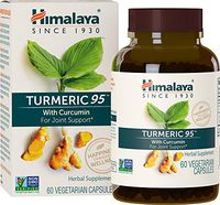 Himalaya Turmeric 95 with Curcumin for Joint Support, 60 Capsules, 600 mg, 2 Month Supply