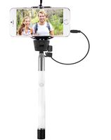 Vivitar VIV-TR-365-WHT Smartphone Selfie Wand with Built-In Shutter Release (White)