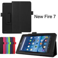 Kindle Fire HD 7, LUNIWEI Leather Stand Cover Case