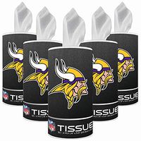 NFL Minnesota Vikings Accessories Party Supplies & Party Decorations Tissue Cups 5-Pack