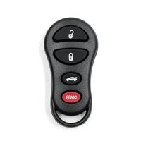 uxcell New 4 Button Replacement Car Keyless Entry Remote Control Fob Clicker GQ43VT17T for Dodge