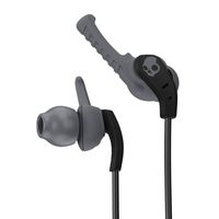Skullcandy XTplyo In-Ear Sport Earbuds with Mic, Black/Gray