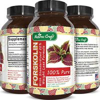 Forskolin Supplement Natural Appetite Suppressant - Forskolin for Weight Loss Maximum Strength Metabolism Booster Sugar Blocker Belly Fat Burner Immune Support and Carb Blocker - Natural Weight Loss