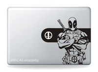Deadpool Fullbody Mac Decal- Decal Sticker for MacBook, Air, Pro All Models
