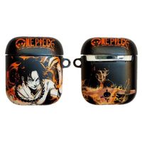 WerNerk Anime Airpods Case Cover, Compatible with Airpods 1/2 Cute Case, Anime Character Silicone Airpod Accessories Cover and Skin(ONE Piece-6)