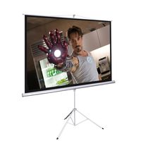 Yescom 100" Electric Motorized Projector Screen Auto with Remote Control 16:9 Movie Screen