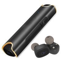 B-Qtech Wireless Earbuds In-ear Bluetooth Headphones Mini True Stereo Surround Sound Earphones with Microphone Charging Box Noise Cancelling