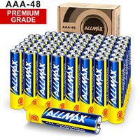 ALLMAX All-Powerful Alkaline Batteries - AAA (48-Pack) - Premium Grade, Ultra Long-Lasting and Leak Proof with EnergyCircle Technology (1.5 Volt)