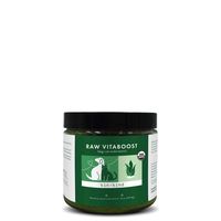 kin+kind Raw VitaBoost, Organic Multivitamin Superfood Boost, Raw Coconut and Wheatgrass and Spirulina for Dogs and Cats, 8oz