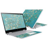MightySkins Skin Compatible with HP Envy x360 15" (2017) - Almond Blossom | Protective, Durable, and Unique Vinyl Decal wrap Cover | Easy to Apply, Remove, and Change Styles | Made in The USA