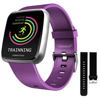 ZKCREATION Smart Watch Heart Rate Monitoring Fitness Tracker with Sleep Monitoring Blood Pressure Stopwatch Pedometer Sport Watch for Men & Women Compatible with Android and iPhone