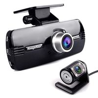 Dash Cam,Dual Lens Front and Rear Camera. Driving Video Recorder Full HD 1080P,Car DVR Camcorder Night Vision,170 Degree Wide Angle,Loop Recording,G-Sensor