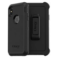 OtterBox DEFENDER SERIES Case for iPhone Xs Max - Retail Packaging - BLACK (Renewed)