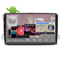 9inch 2Din GPS Navigation System Unit for Volkswagen VW Bluetooth OBD WiFi Mirror Link Capactive Touch Car Radio Android 6.0 Quad Cord Head Unit with Canbus SWC Review Camera Input GPFATTRY