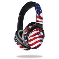 MightySkins Skin Compatible with Bose QuietComfort 35 Headphones - Patriot | Protective, Durable, and Unique Vinyl Decal wrap Cover | Easy to Apply, Remove, and Change Styles | Made in The USA