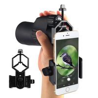 Cellphone Mount Adapter for Telescope Monocular Binoculars Spotting Scope and Microscope