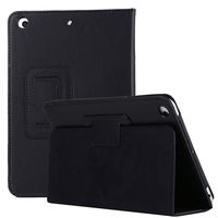 Vacio iPad Mini2 Flip Case 7.9 Premium Folio Case Book Design Cover Multi-Angle Viewing Lightweight Ultra Slim Stand Smart Protective Case for iPad Mini1/Mini2/Mini3-Black