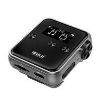 iRULU H10 High Resolution Mp3 Player with Bluetooth：16GB DSD HiFi Lossless Audio Player Metal Case with Clip for Music Lover and Sports, Support up to 256GB