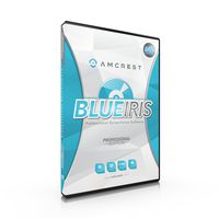 Amcrest Blue Iris Professional Version 4 - Supports Many IP Camera Brands Including Amcrest, Zone Motion Detection, H.264 Compression Recording, E-Mail and SMS Text Messaging Alerts!